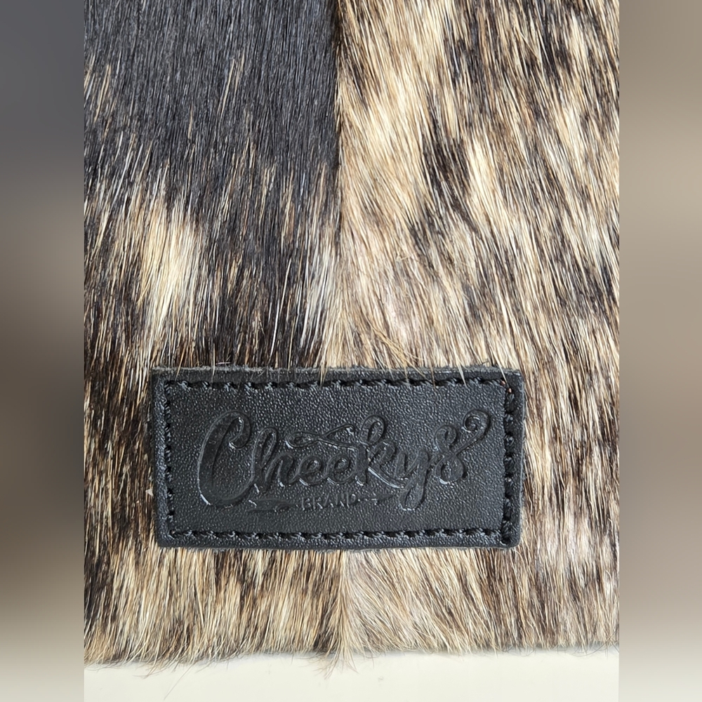Cheekey's "Cheap Thrills" Blue Oversized Wristlet - Picture 4 of 8
